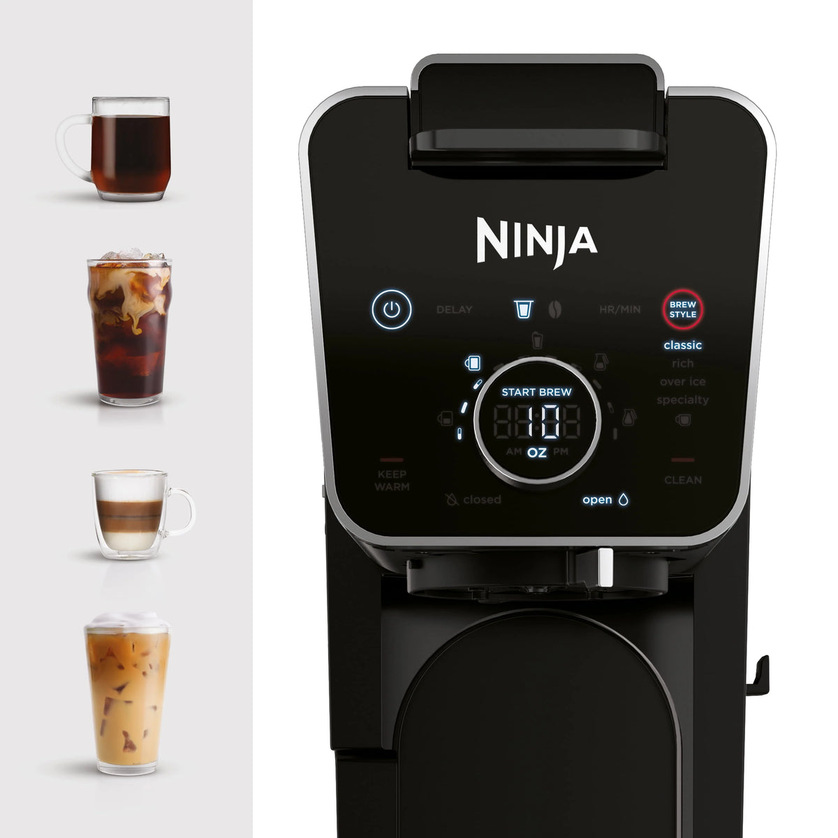 12-Cup Drip Coffee Maker with Glass Carafe K42052