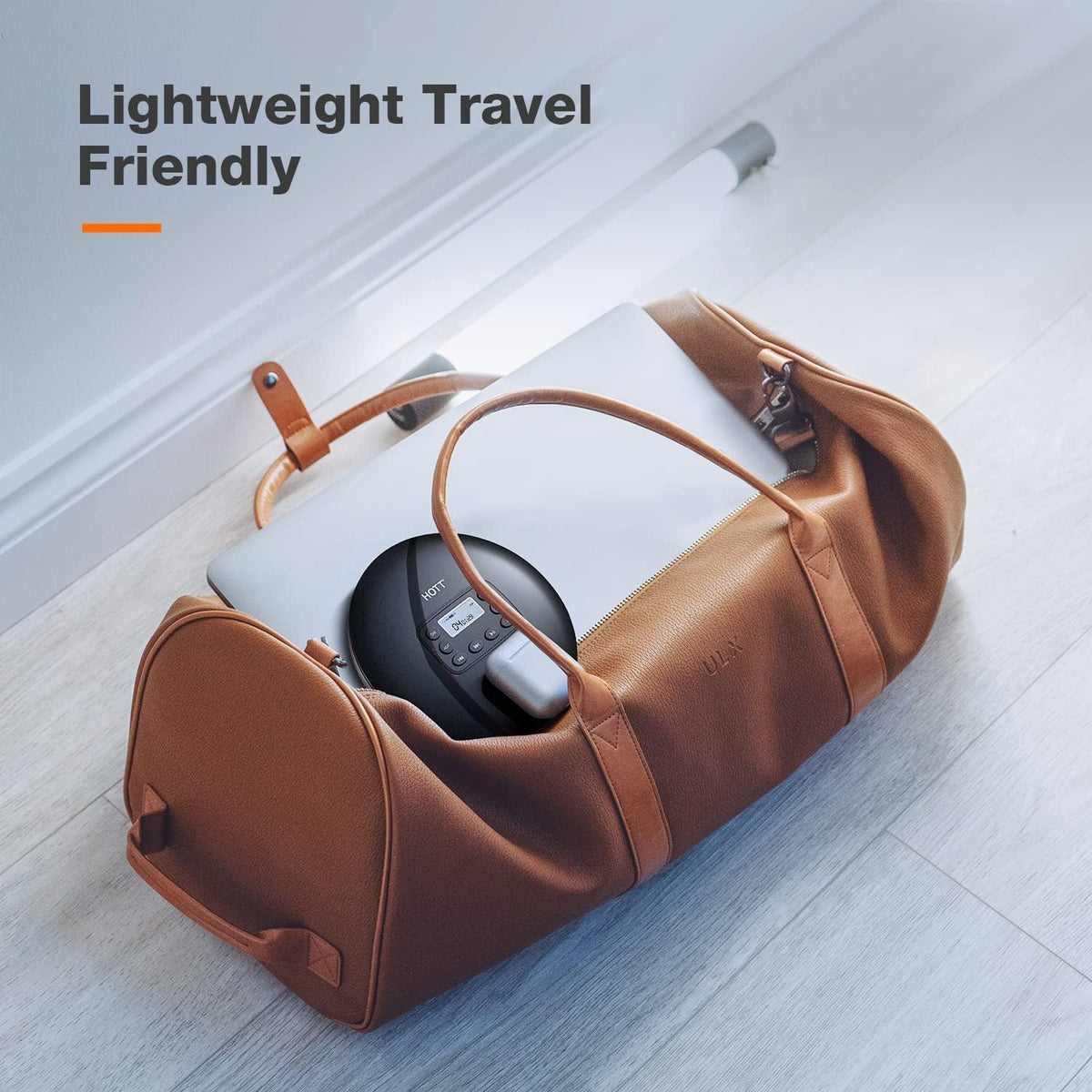Bluetooth Portable CD Player with Stereo Headphones K348819