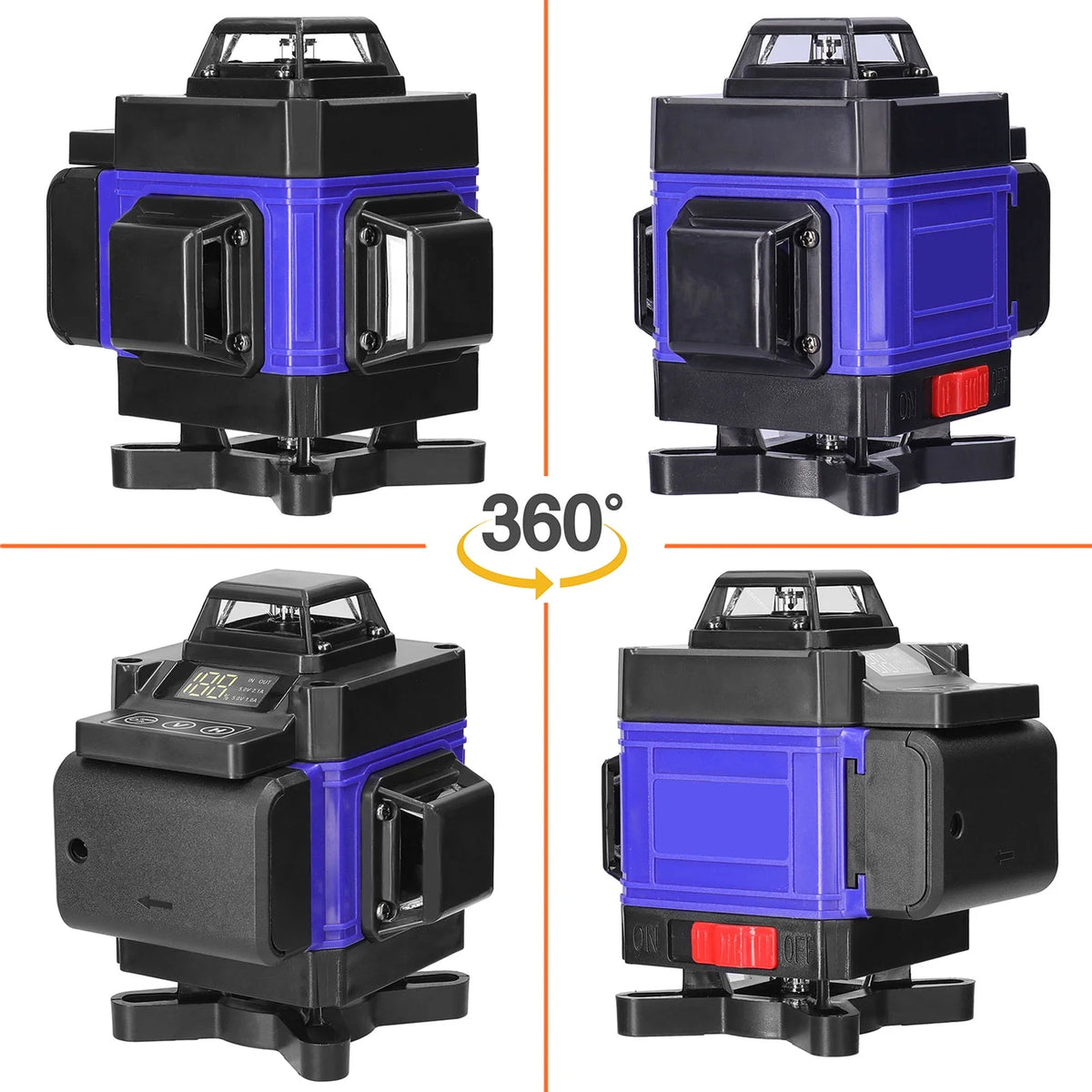 4D 16 Lines Self-leveling Leveling Tool T9984