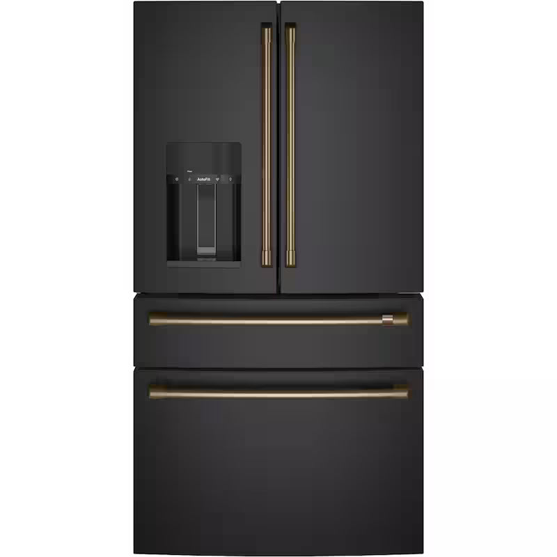 Refrigerator Handle Kit in Brushed Bronze I18745