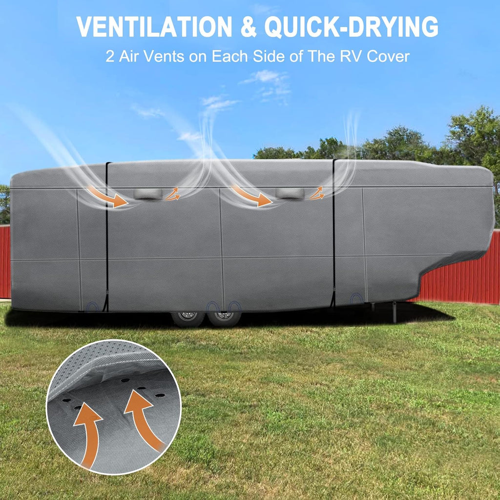 5 Layers Top 5th Wheel RV Cover Z43354