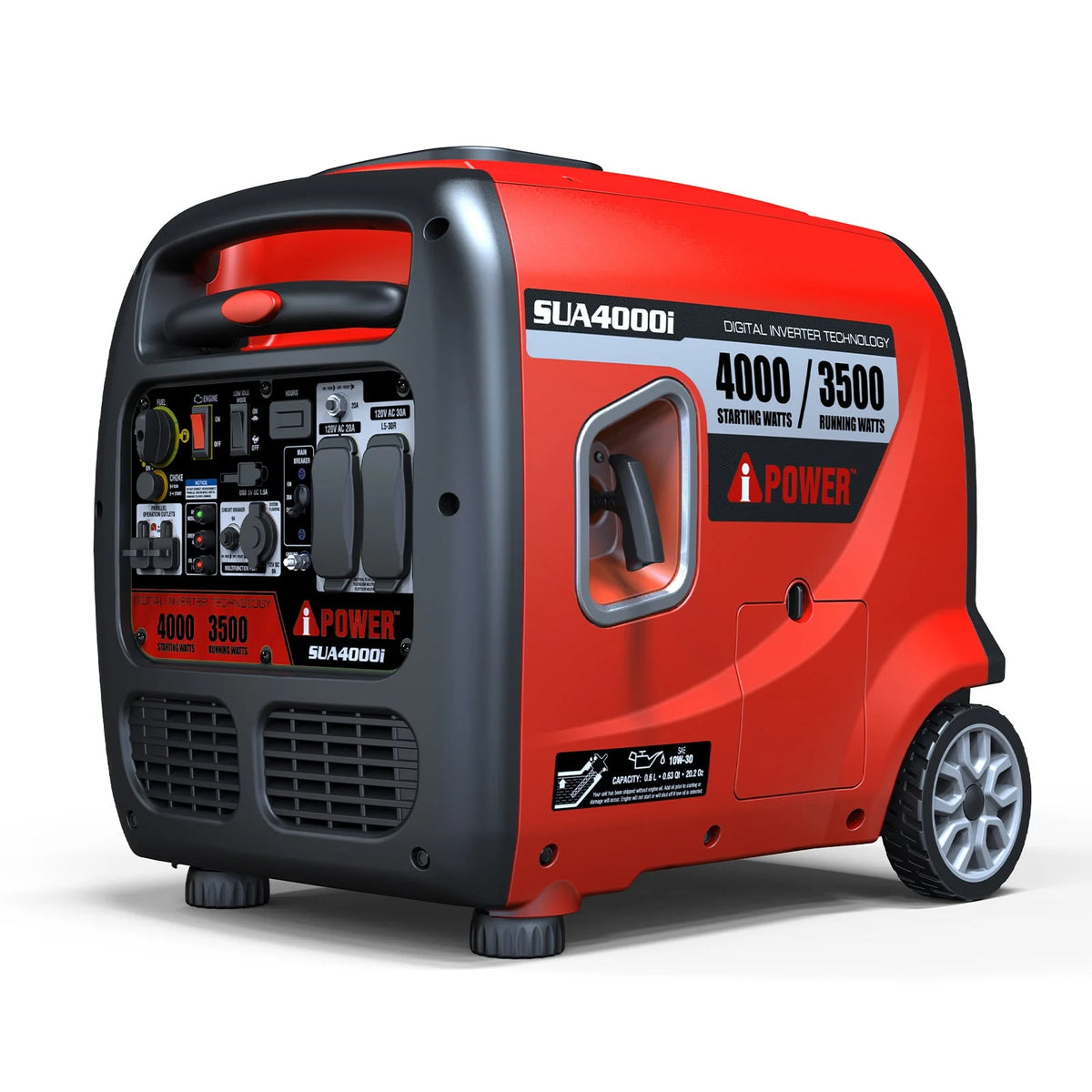 4,000-Watt Portable Inverter Generator Gas Powered C416433