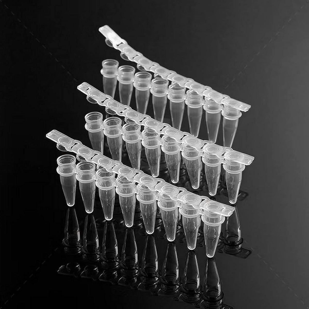 PCR 0.2ml Thin Wall Flat Cap Strip of 8 Tubes, Pack of 125 O64028