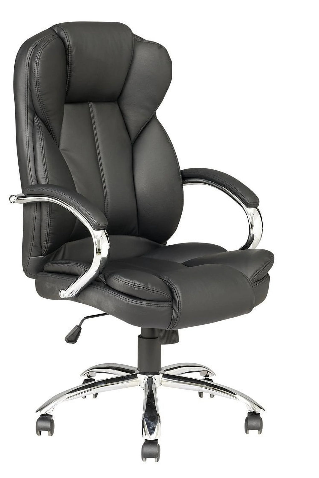 Black Ergonomic High Back PU Leather Office Chair with Lumbar Support R56581