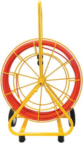 Electrical Fish Tape Duct Rodder with 500 Feet Fiberglass Rod M398