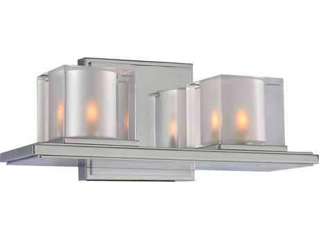 2 Light Satin Nickel Bath J40941