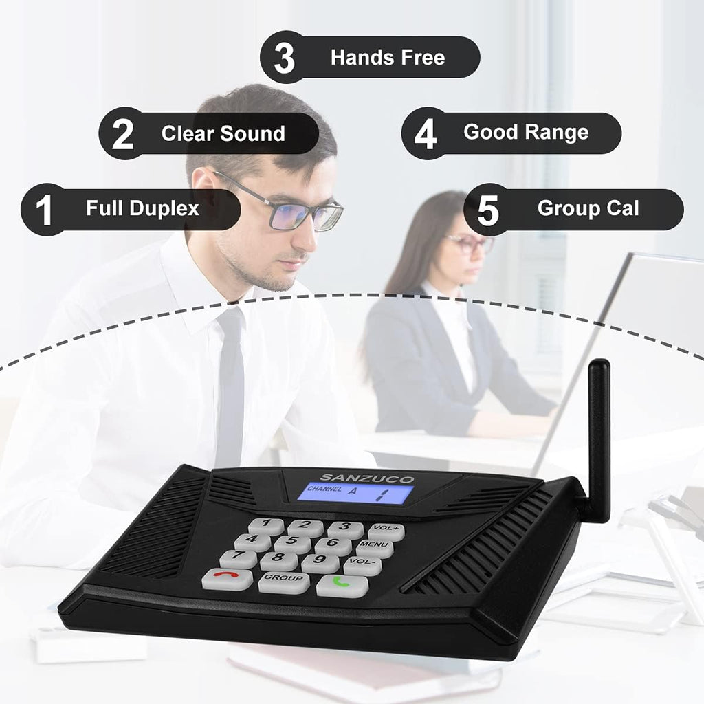 Wireless Intercom System Pack 4 Z68513