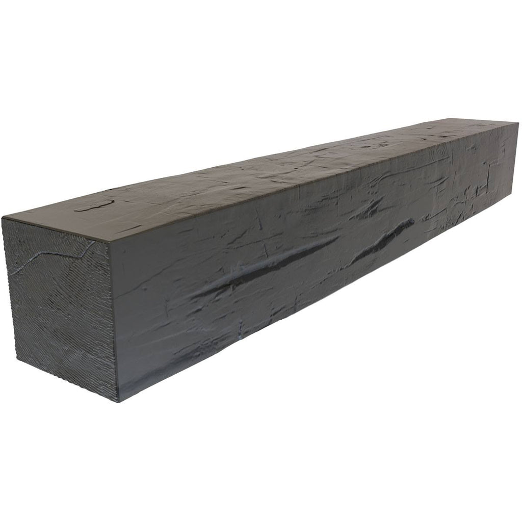 Hand Hewn Faux Wood Fireplace Mantel M602179
