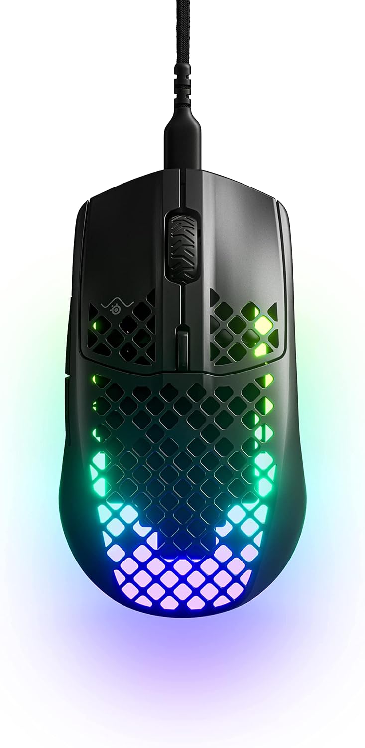 Black Gaming Mouse with 18,000 CPI Optical Sensor C354361