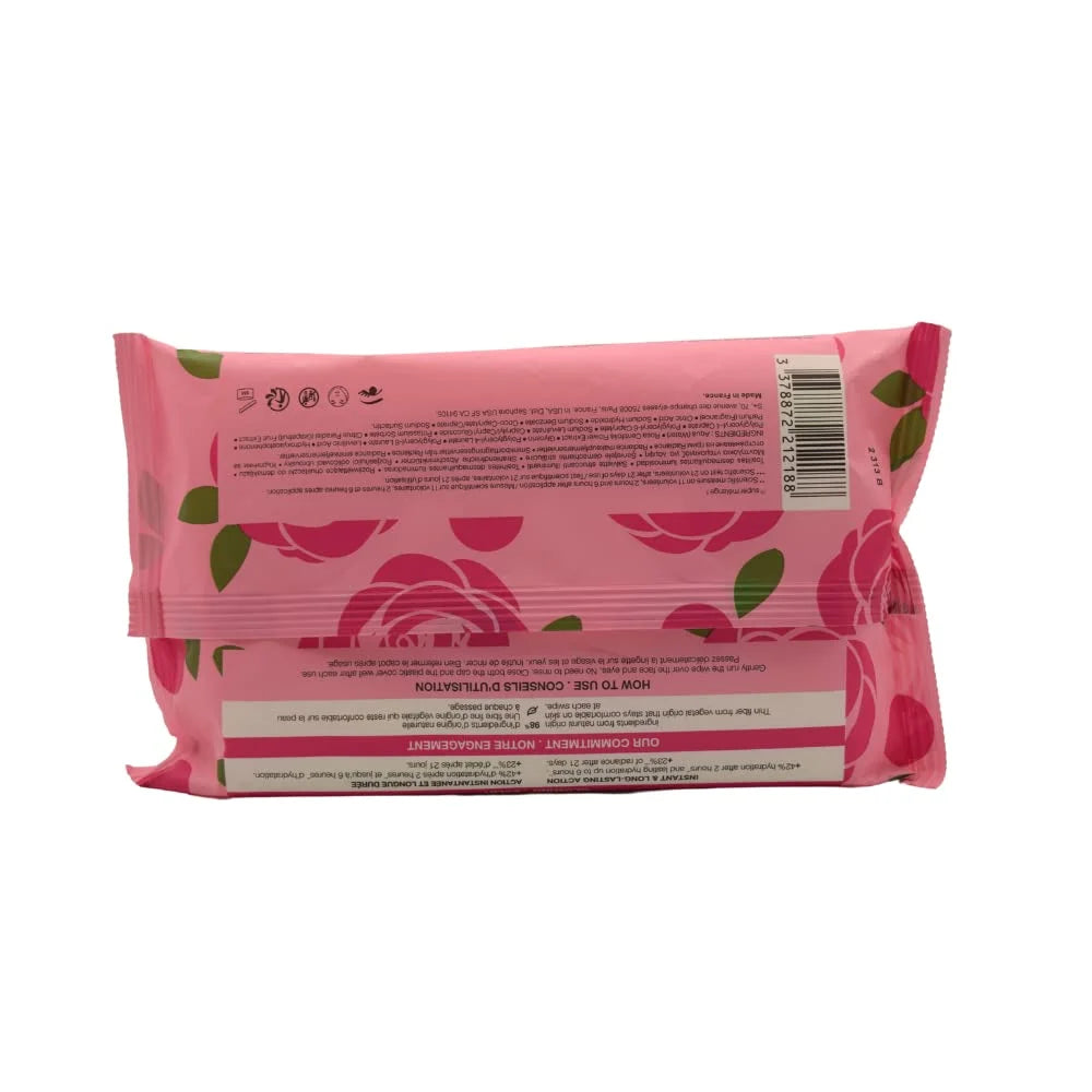 Rose Cleansing + Exfoliating Wipes L61580