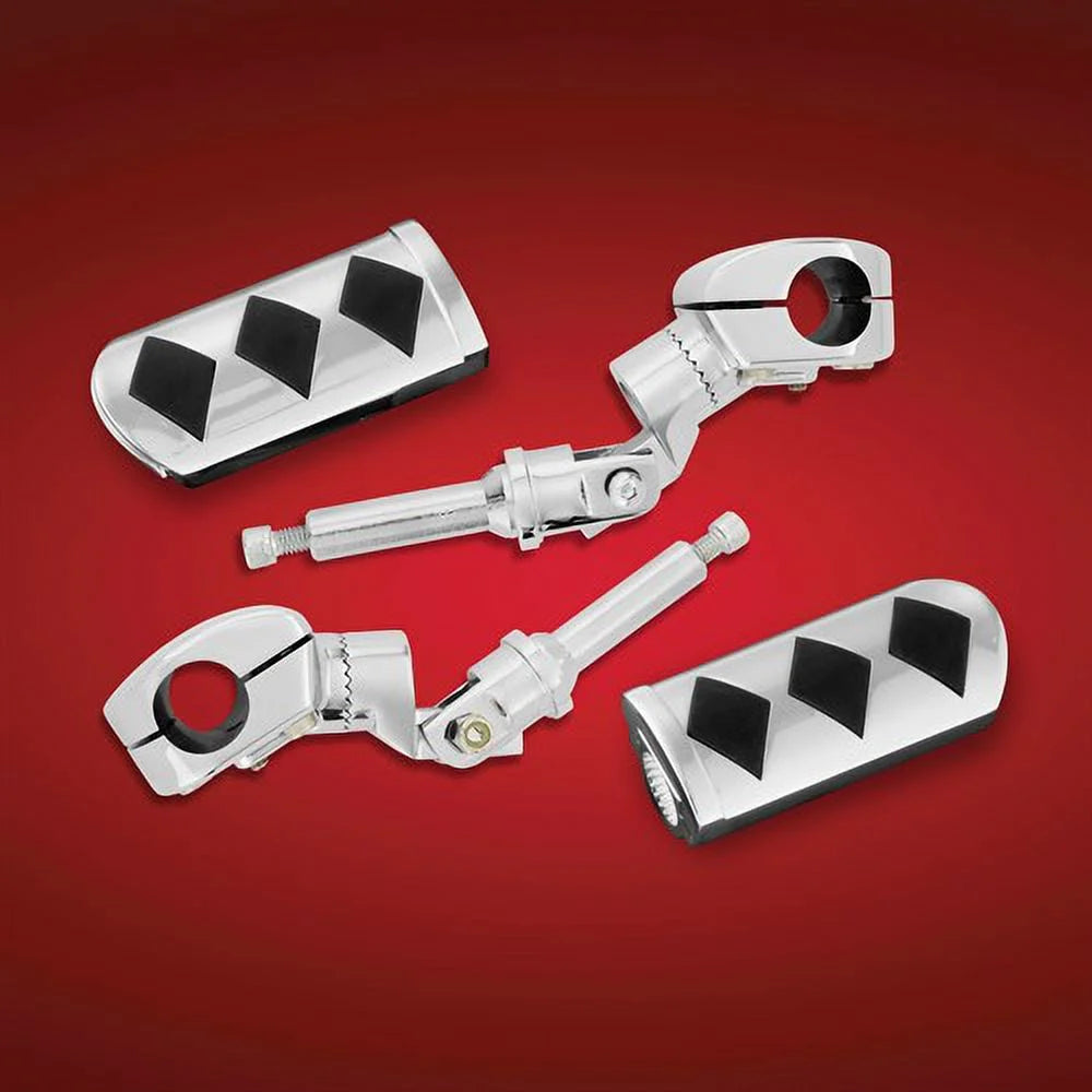 Chrome Highway Mount Pegs for Honda GL1800 Gold Wing J75356