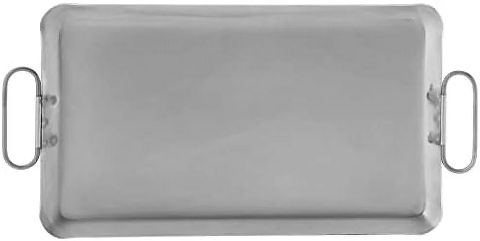 10 Gauge Steel Griddle, 12 Inch X 20 Inch O650
