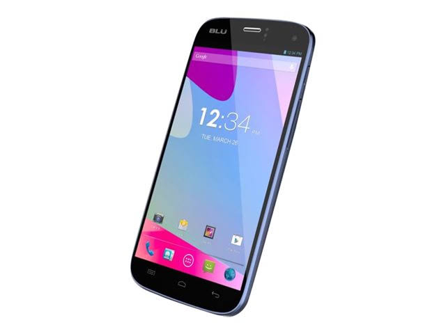 Steel Blue Unlocked Dual-SIM GSM Smartphone H32251