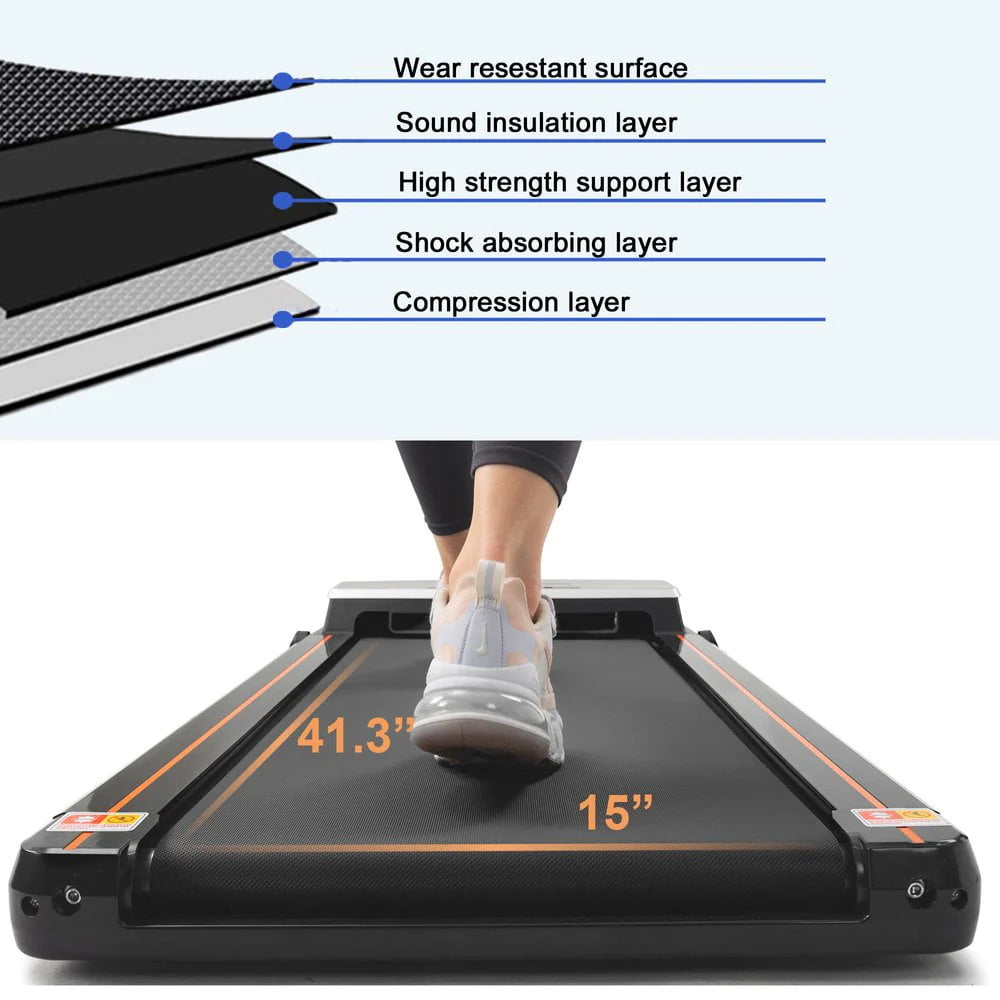 Under Desk Treadmill 2.5HP Slim Walking Treadmill G651