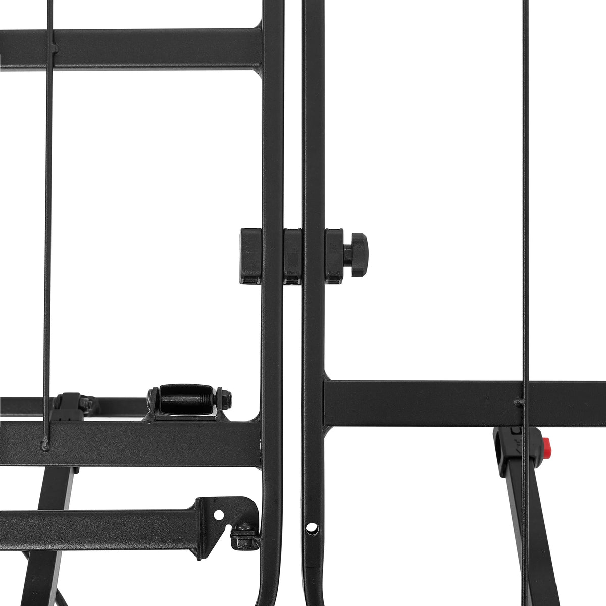 14 Convertible High Platform Metal Bed Frame, Twin/Full, Black G782