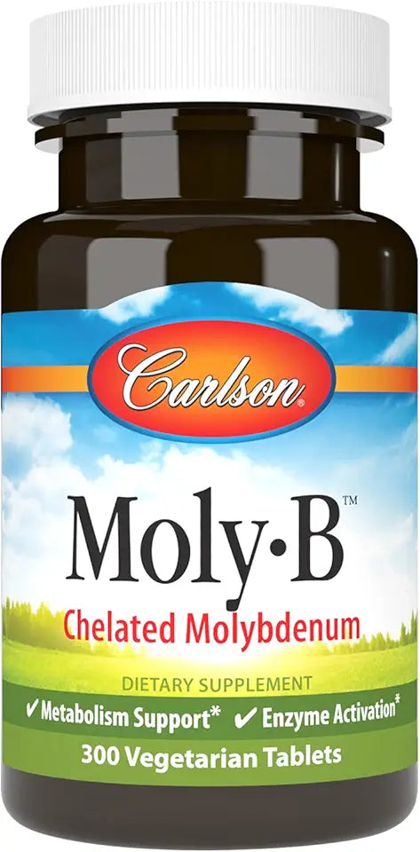 Chelated Molybdenum 300 Vegetarian Tablets U6397
