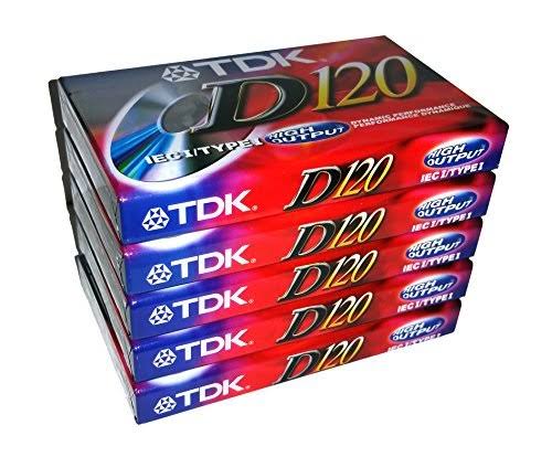 5 Pack Type I Audio Cassette Tapes Y327