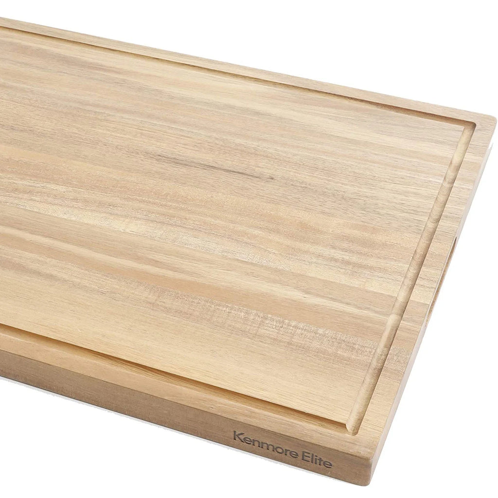 Acacia Wood Cutting Board with Juice Groove R546841