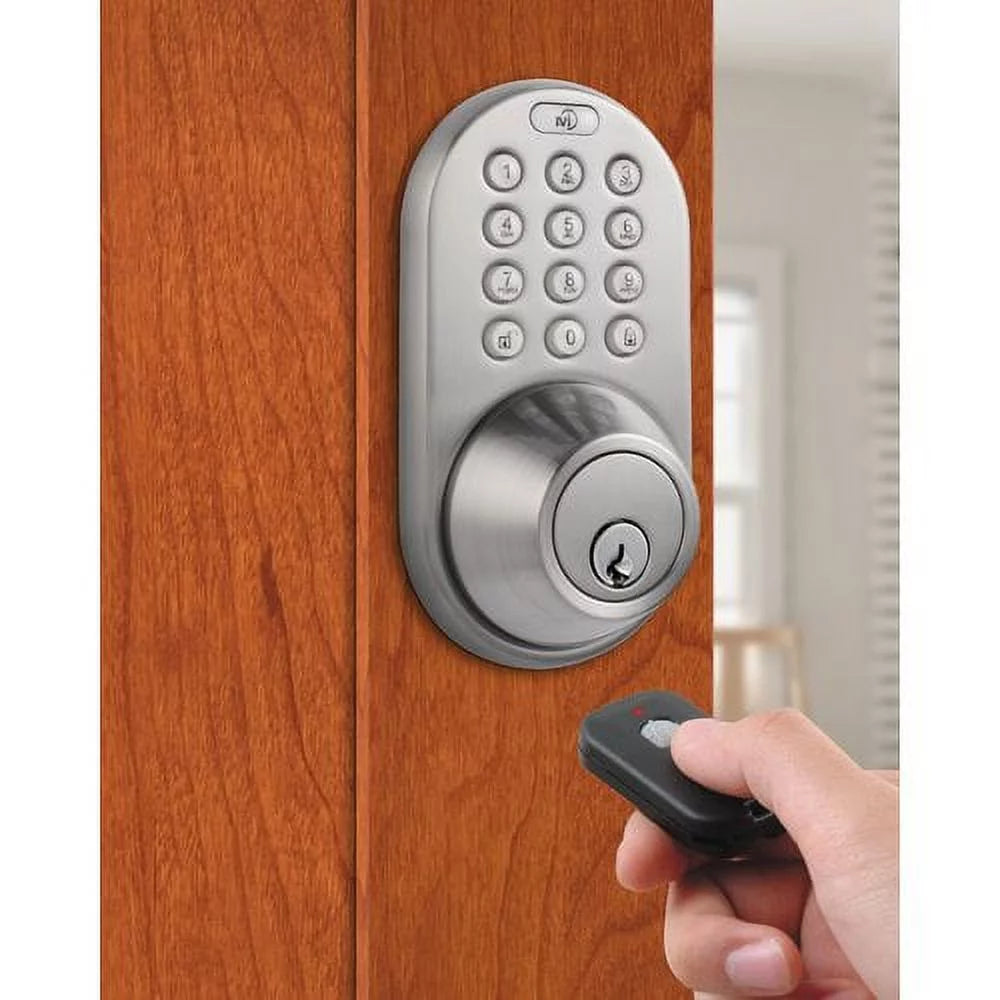 Antique Brass Digital Deadbolt Door Lock L86745