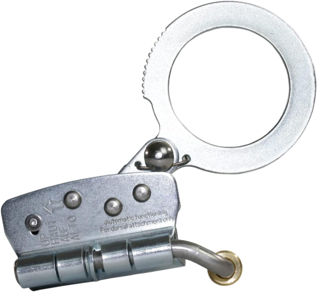 Self-Locking Rope Grab with 2.25 inch Connecting Eye, 5/8’’ Lifeline Rope, 310 lb. Capacity, Pack of 2 F727
