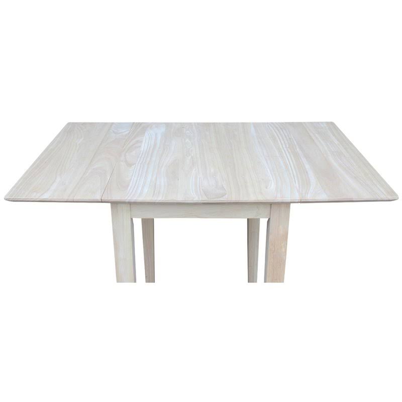 Unfinished Drop Leaf Folding Dining Table O725