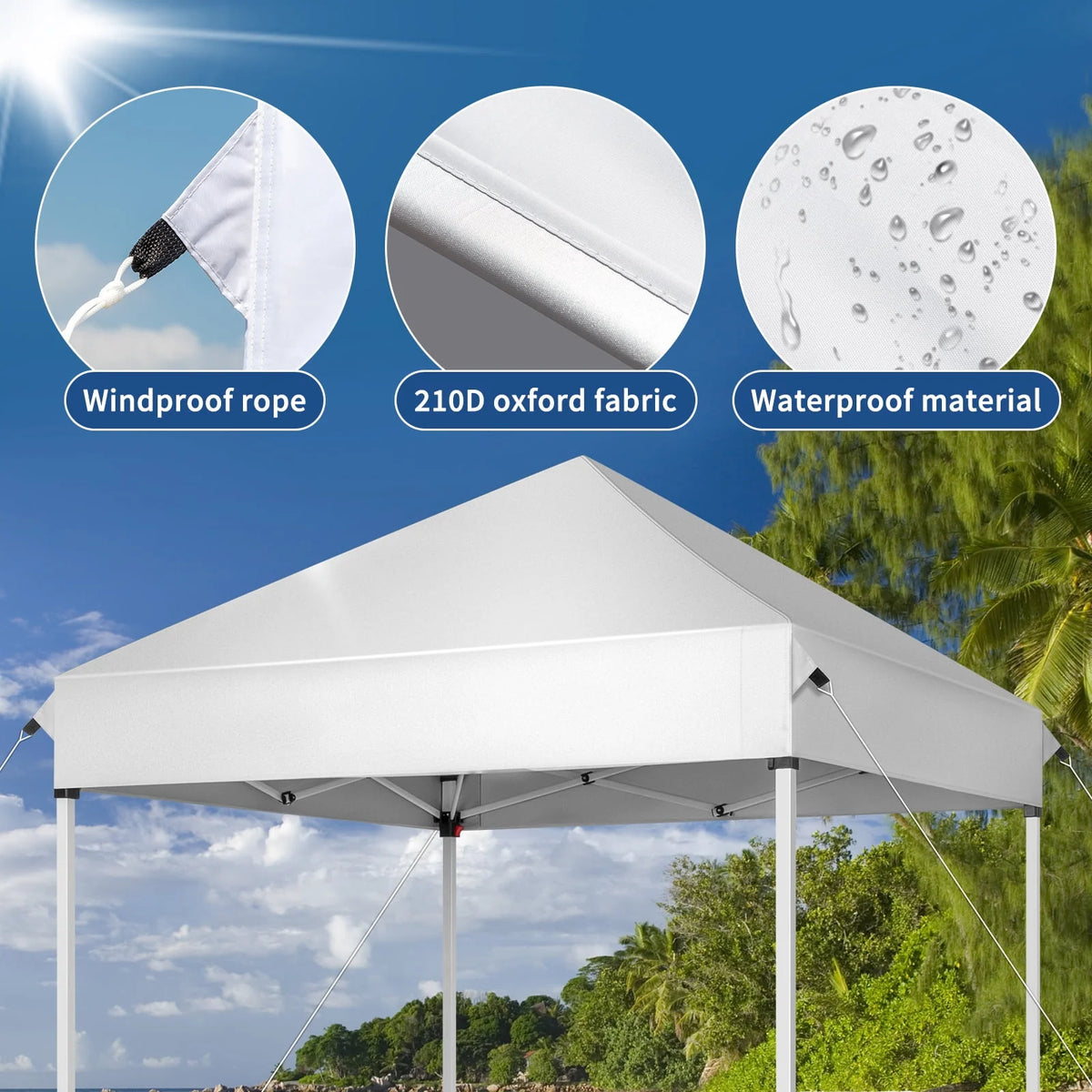 10ft x 10ft Folding Canopy L9484