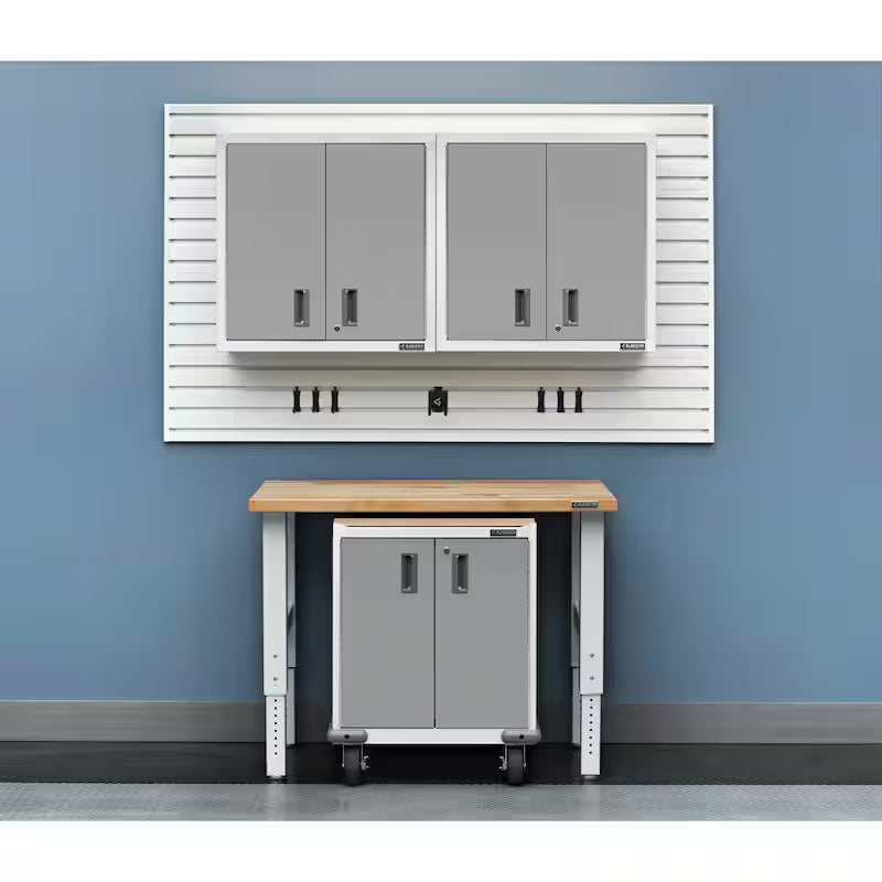 96 in. W Garage Wall Storage Panel 2-Pack O90346
