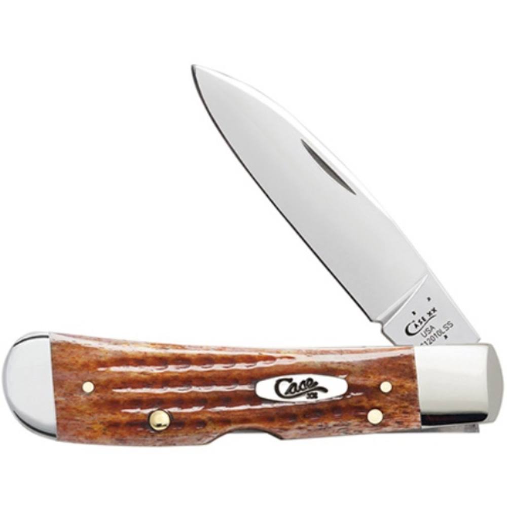 Pocket Worn Harvest Orange Bone Tribal Case S597