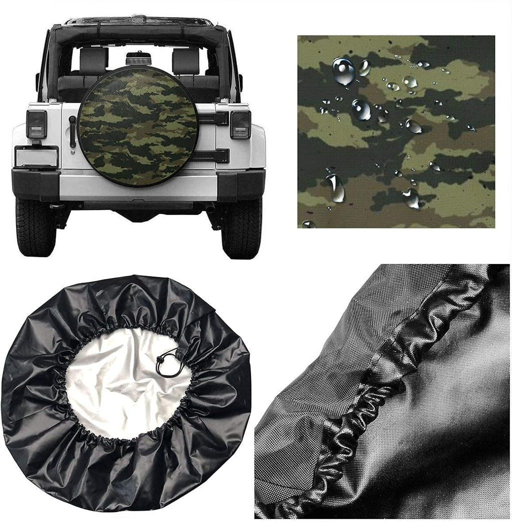 Waterproof Dust-Proof Universal Wheel Tire Protectors Pack of 2 J133