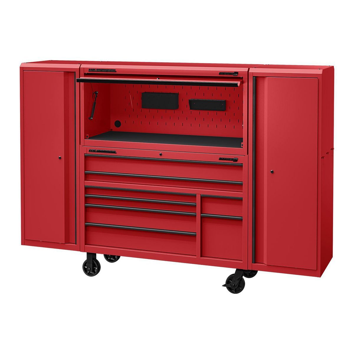 56 in. x 22 in. Red Roll Cab B449383