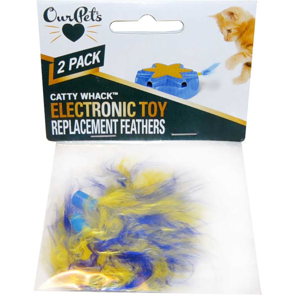 Interactive Cat Toy Replacement Feathers P278