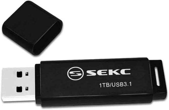 1TB USB 3.1 Flash Drive, Black K15359