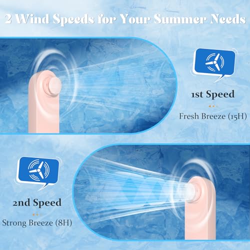 Pink Portable Handheld Fan Q55072