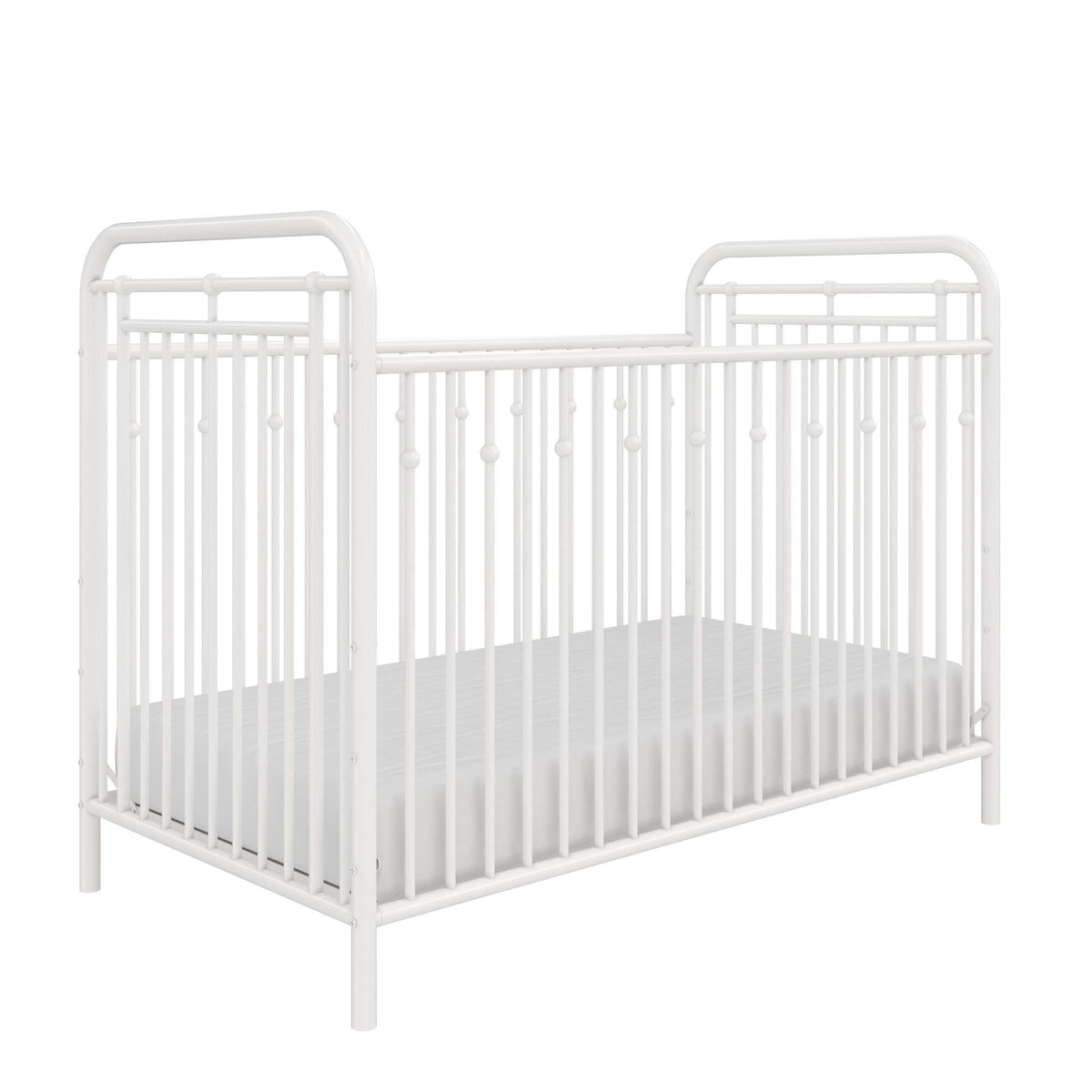 White Metal Crib K3626