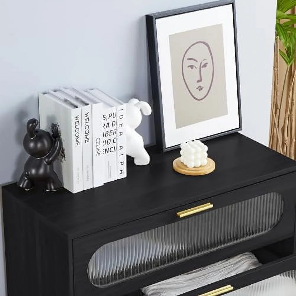 3 Drawer Wood Dresser S99175