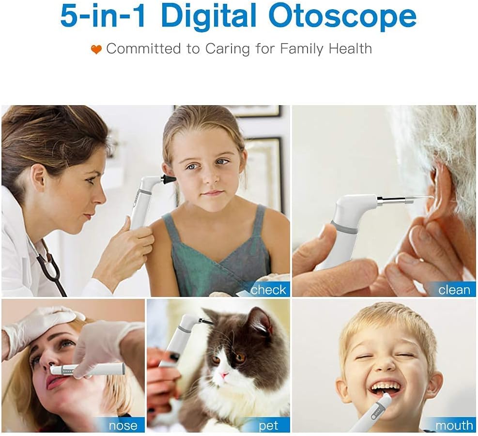 3.9mm Ultra-Thin WiFi Ear Scope Camera with 6 LED Lights V934