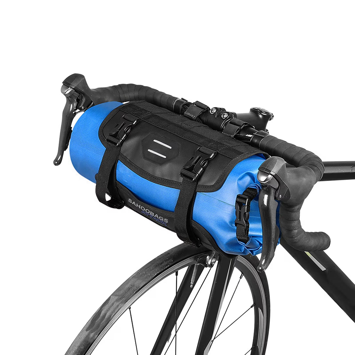 Waterproof Cycling Bike Front Frame Pannier Dry Bag with Roll Closure 3L-7L U26753
