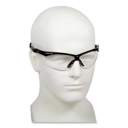 Black Frame Clear Lens Reader Safety Glasses, +3.0 Diopter, 12/Carton W564208