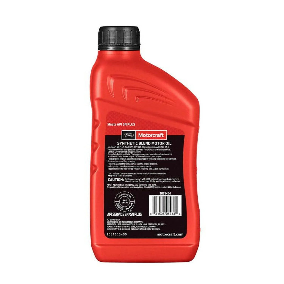 5W30 Motor Oil 1 qt R1977
