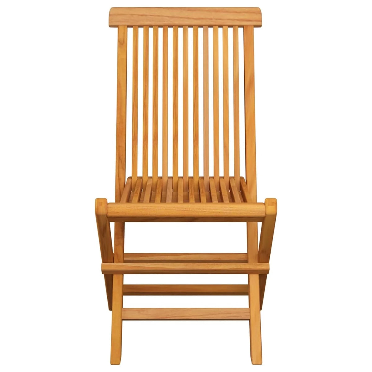 Set of 8 Gray Cushion Teak Wood Foldable Outdoor Dining Chairs K22957