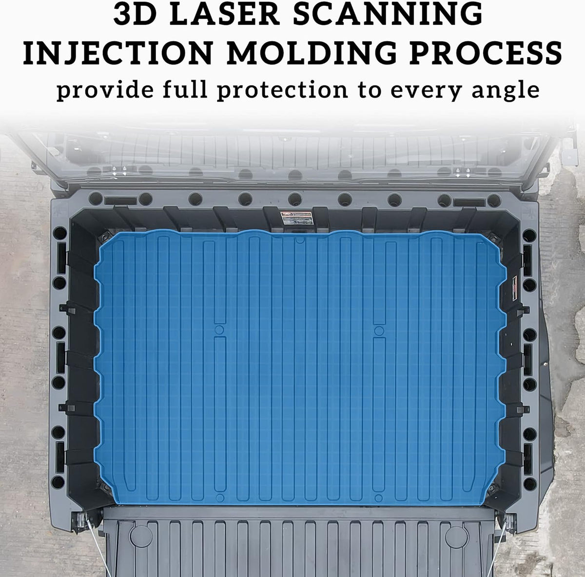 Rubber Bed Mat Liner for Ranger XP 1000 B981