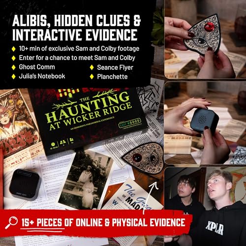 Immersive Paranormal Mystery Game, 90–120 Min Playtime, Ages 14+ T439328