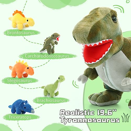 23" 5-in-1 Shark Stuffed Animal Plush Set M2048