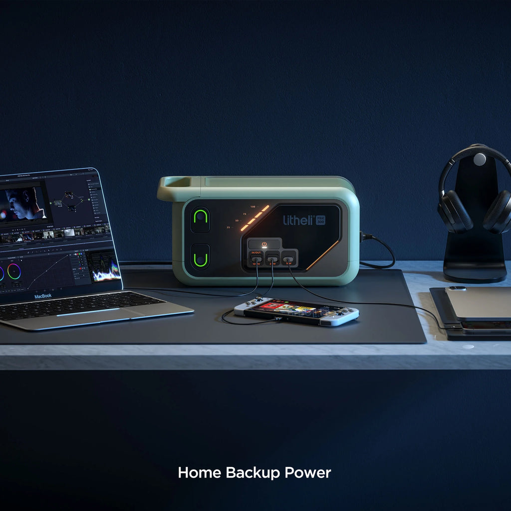 Portable Power Station 288Wh Lithium Battery 300W P85674