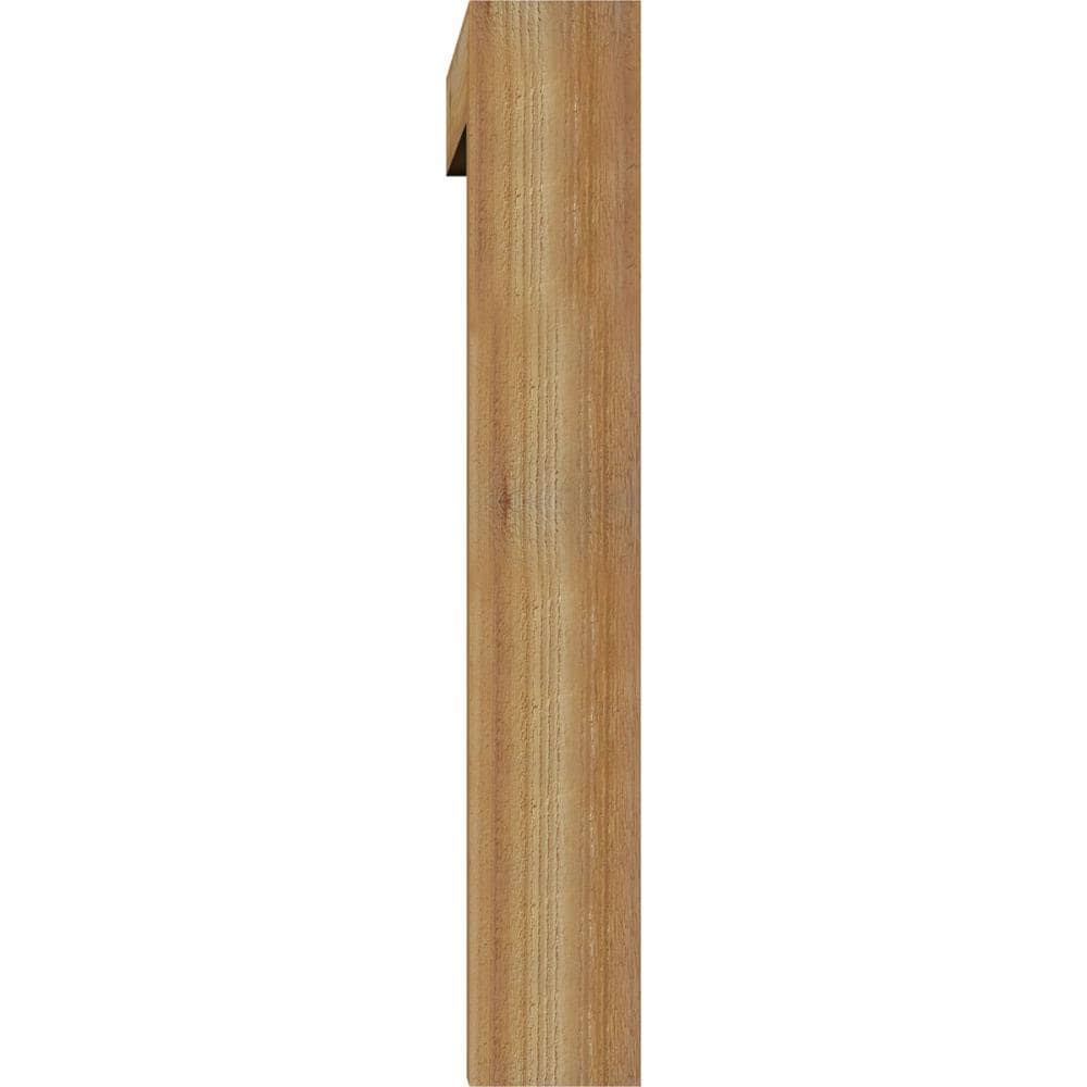 Rough Sawn Bracket with Offset Brace, Western Red Cedar U540897