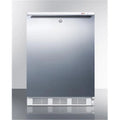 Built-in Manual Defrost All Freezer with Lock, Stainless Steel D765