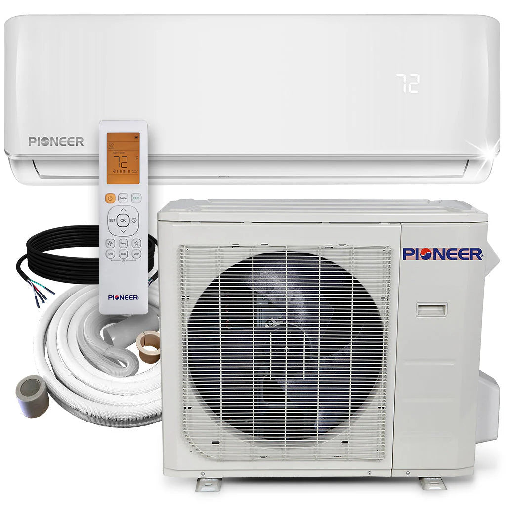 36,000 BTU 17.5 SEER 230V Ductless Mini-Split Inverter Air Conditioner Heat Pump System H336