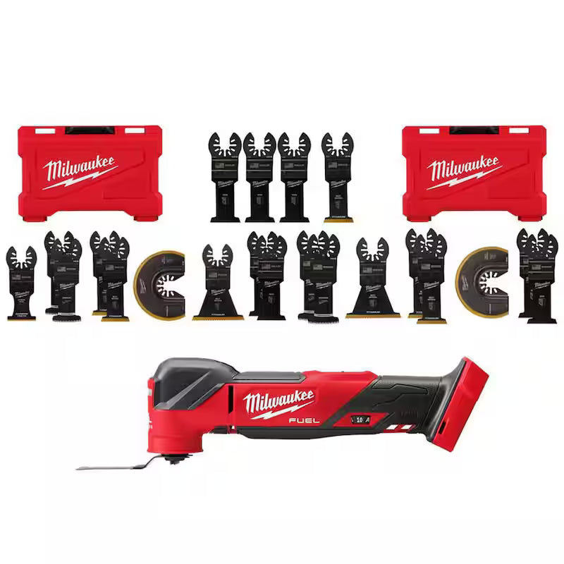 18V Cordless Brushless Oscillating Multi-Tool with Blade Kit W492