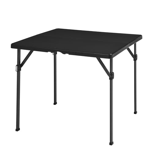 Black Portable Folding Dining Table C6507