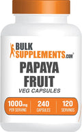 Papaya Fruit Extract Capsules 1000mg 240 Count I5675